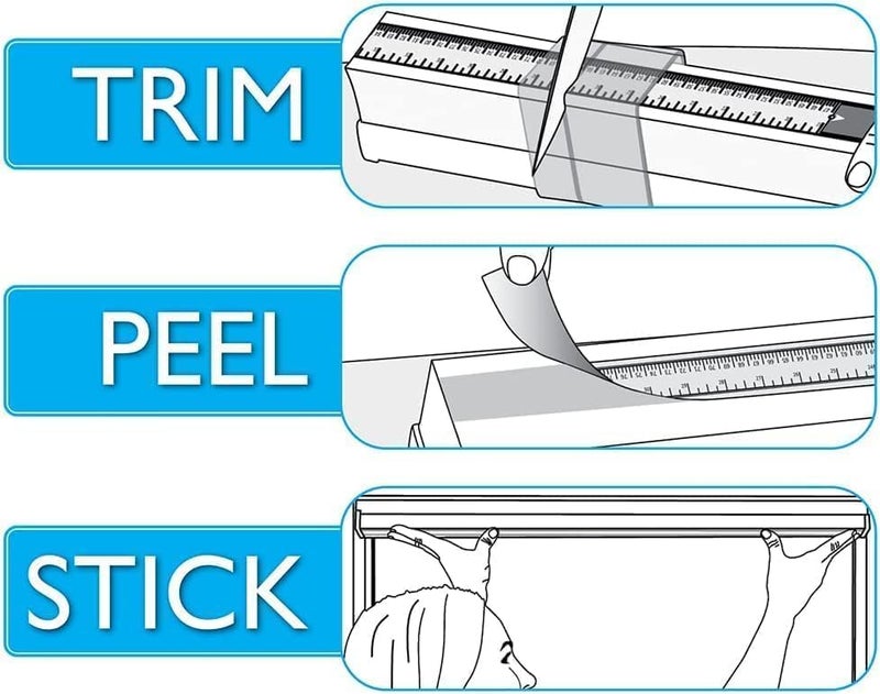 Redi Shade No Tools Easy Lift Trim-at-Home Cordless Cellular Light Filtering Fabric Shade Natural, 36" W x 64" L, (Fits windows 19"- 36") - Image 4